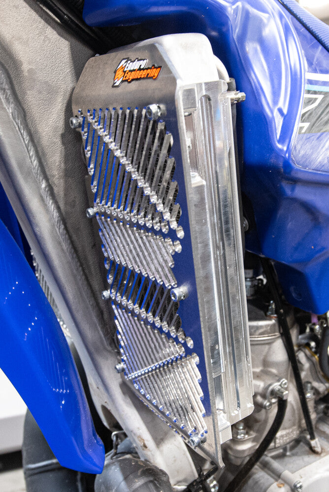 Enduro Engineering 12-5102 Billet Radiator Guard - 12-5002 Yamaha YZ 125 / YZ 250 2002-2025
