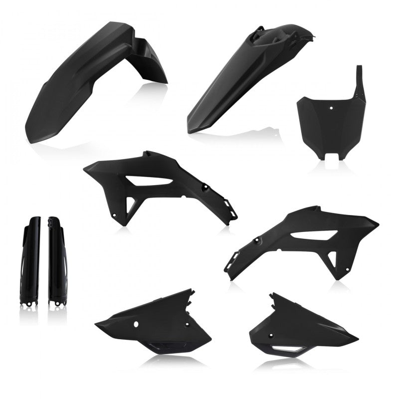 Acerbis 2858920001 22+ Honda CRF250R/21-24 CRF450R Full Plastic Kit - Black - Photo - Primary