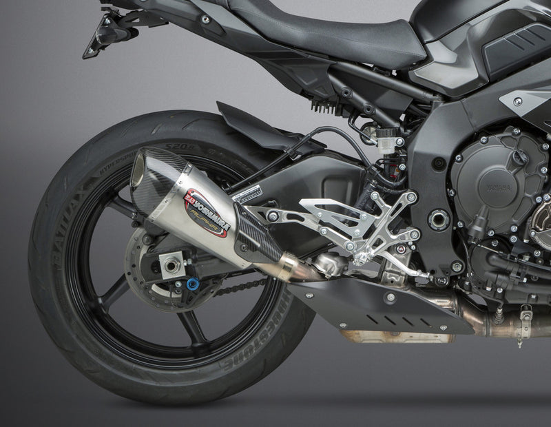 Yoshimura 960-1564 13100BP520 EXHAUST STREET ALPHA-T SLIP-ON SS-SS-CF WORKS