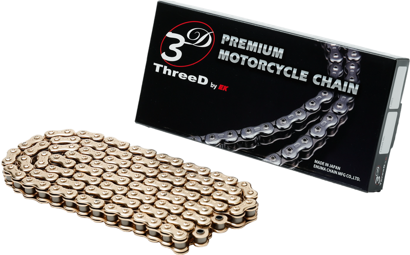 Ek 693-1020G 520RV3D-120G CHAIN GP RV NX2-RING 520-120L GLD
