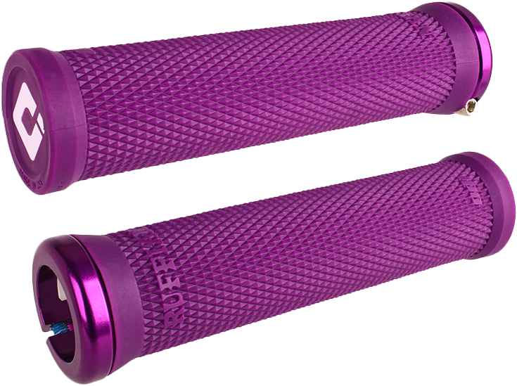 Odi 206-1333 L33RFPR-PR RUFFIAN V2.1 BMX GRIPS PURPLE/PURPLE