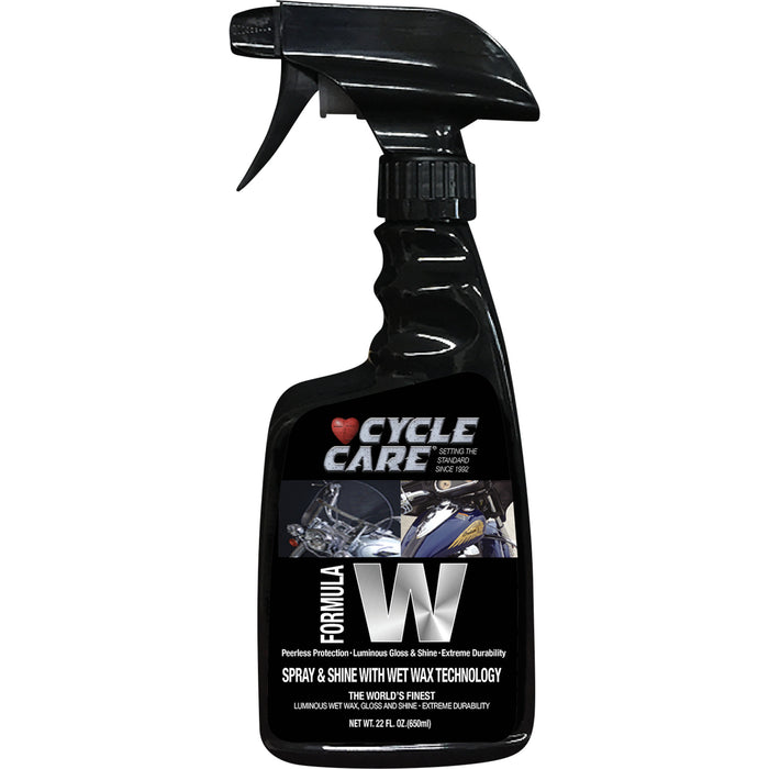 CYCLE CARE FORMULAS 3716-0001 66022 Formula W Wet Wax Spray Formula W Wax Spray - 22 U.S. fl oz.