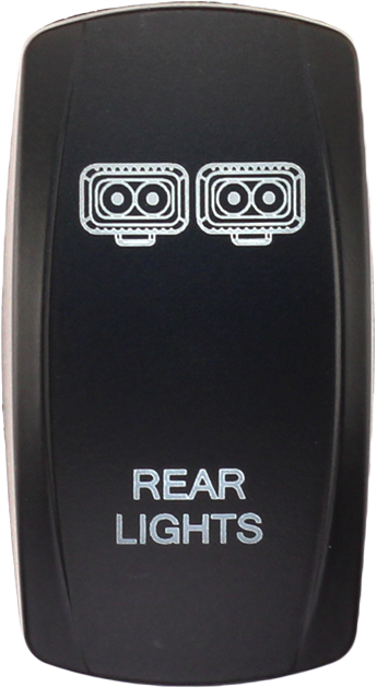 Xtc Power Products Dash Switch Rocker Face Rear Lights - SW00-00112017