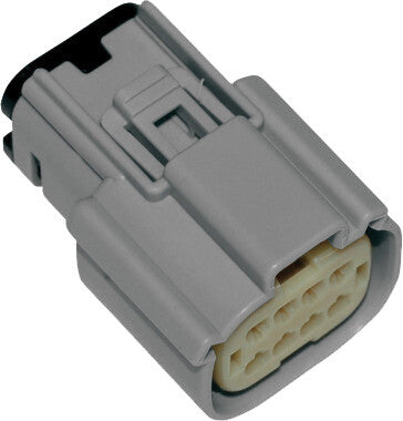 Namz Custom Cycle 850-08313 NM-33472-0802 MLX 8-PIN FEM CONN GREY MAIN HRNSS HD72469-07GY XL/FX/FLH