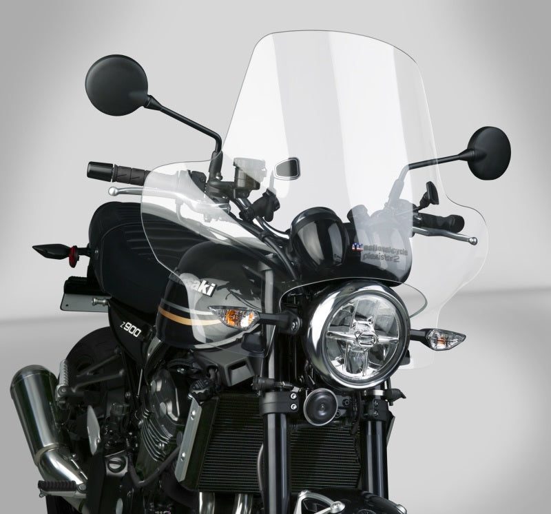 National Cycle N8332-01 73-85 Kawasaki 400-1100/ 80-83 Yamaha XJ650/750 Plexifairing 2 - Clear - User 1