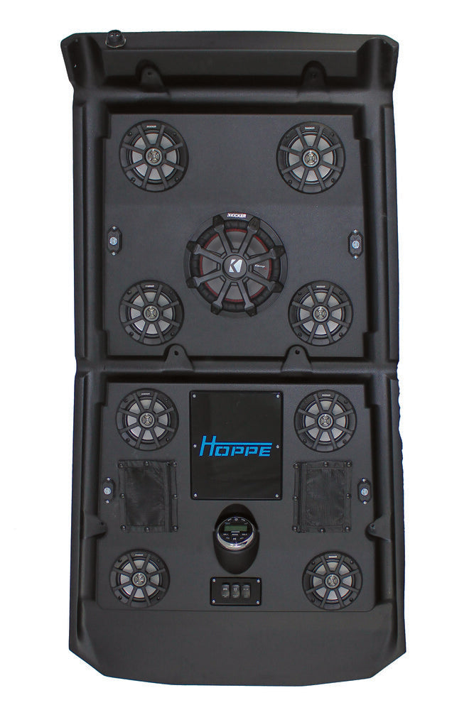Hoppe Industries Stereo TOP 8 Speakers With SUB RZR 4 - HPKT-0073 Polaris RZR 2014-2020