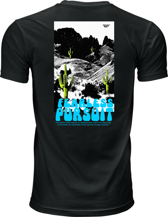 Fly Racing 354-04122X 354-04122X FLY DESERT TEE BLACK 2X