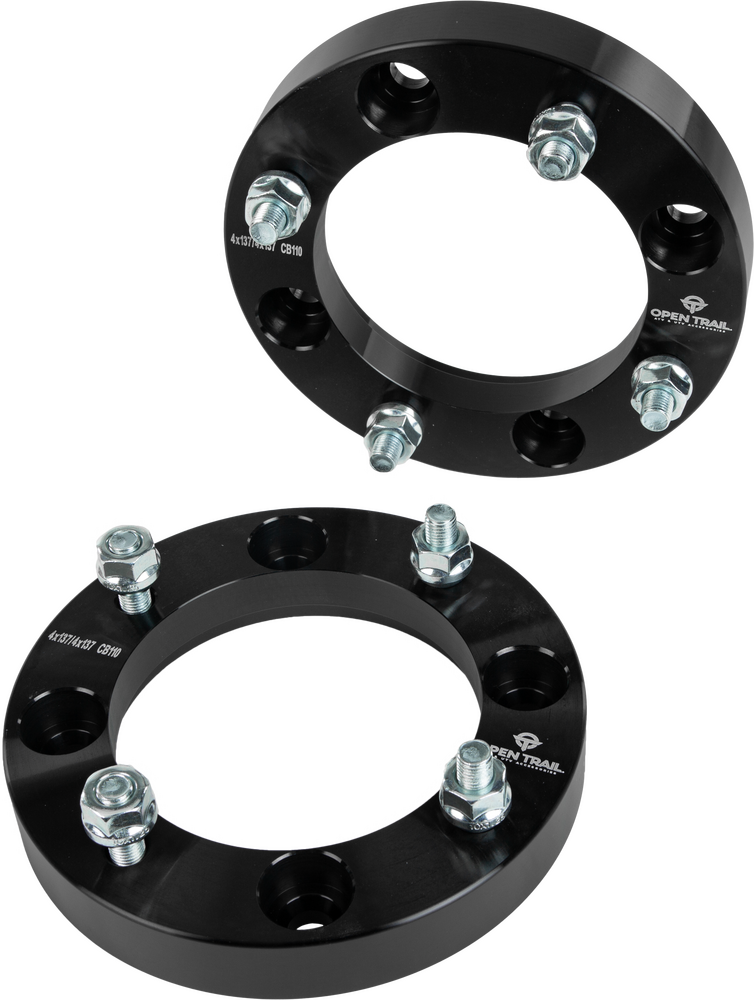 Open Trail 532-0105 AC-06652BK WHEEL SPACER 1" 4/137 STUD: 10MM X 1.25MM