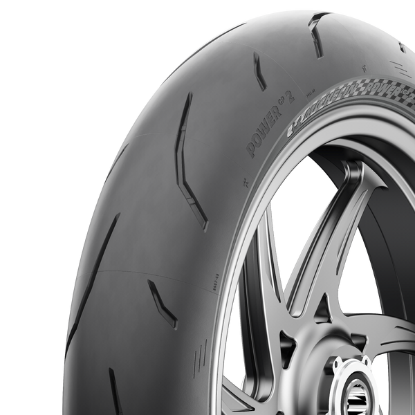Michelin 87-92222 27281 TIRE POWER GP2 FRONT 120/70ZR17 (58W) RADIAL TL