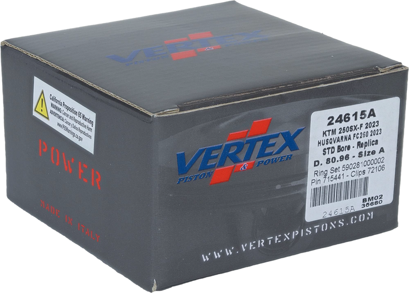 Vertex Forged Replica Piston Kit - 24615A Husqvarna FC 250 2023-2024