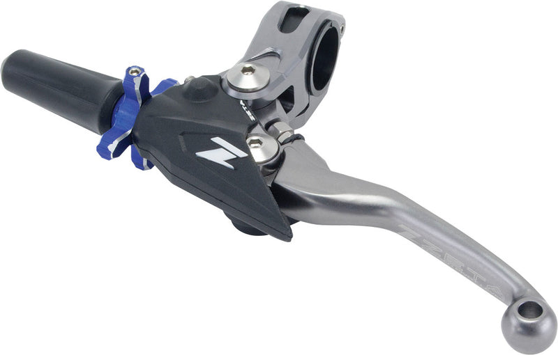 Zeta Pivot Perch FP 3-Finger Titanium Blue - ZE43-2311 For Yamaha Dirt Bikes 1998-2016 | Honda CR 125 / CR 250 / CRF 450 / CRF 250 2000-2016