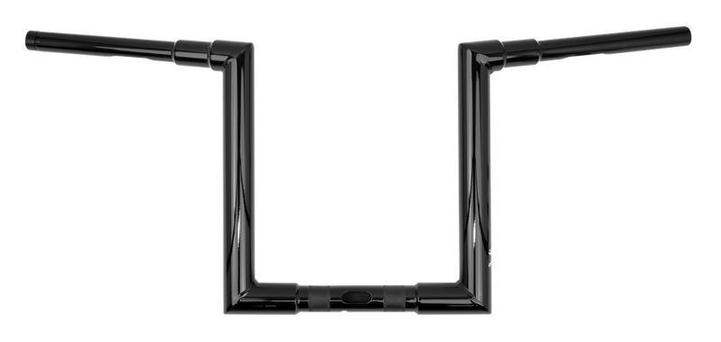 Burly Brand Jason 12" Bar 1.25" TBW Black - B12-6090B For Harley Road Glide 2015-2024