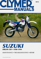 Clymer 27-M476 CM476 REPAIR MANUAL SUZ DR250-350