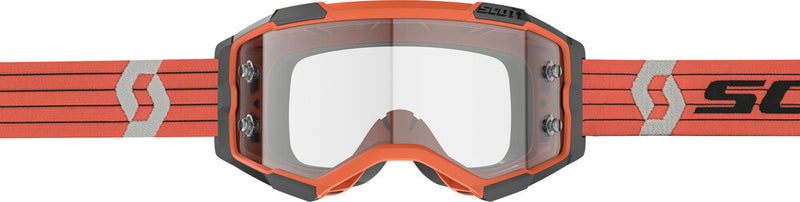 Scott 51-5570 274514-1011113 FURY GOGGLE ORANGE/GREY CLEAR WORKS