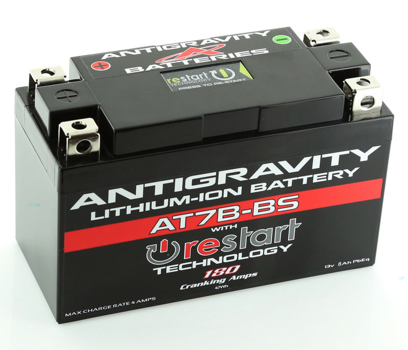 Antigravity Lithium Battery AT7B-BS-RS 180 CA - AG-AT7B-BS-RS For Ducati Motorcycles 2012-2016 | Kawasaki 400 / KLX400SR 2003