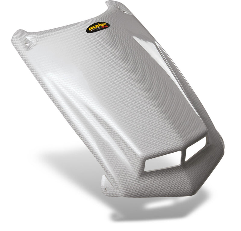 Maier Dominator Hood Honda White Carbon - 50975-31 Honda TRX450R / TRX450R Sportrax / TRX450ER / TRX450ER Electric Start 2004-2009