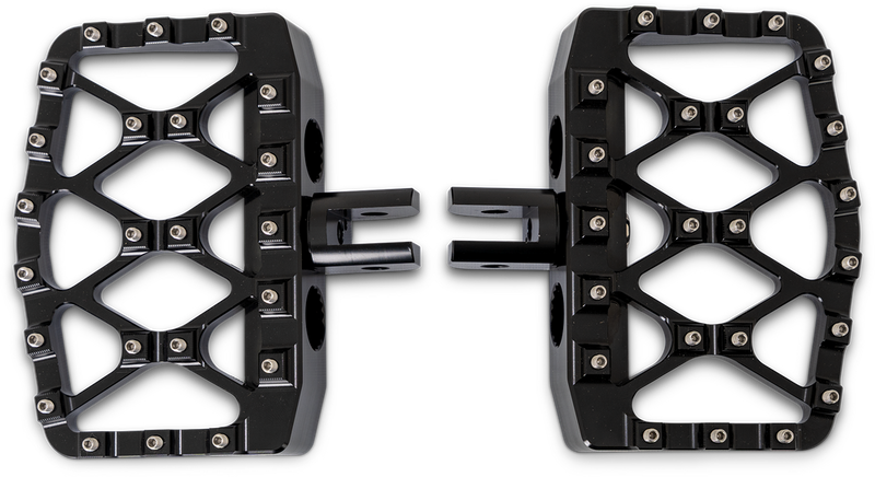 Burly Brand 750-05611 B13-1019B MX-EVOLUTION MINI FLOORBOARDS M8 SOFTAIL
