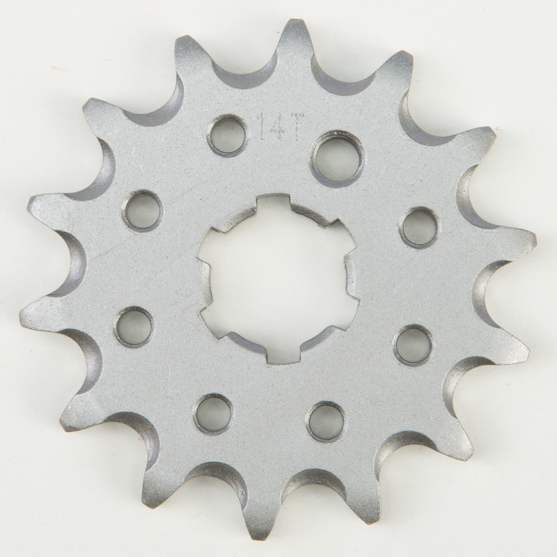 Fire Power Front CS Sprocket Steel 14T-420 - MX-50114-4 Kawasaki Dirt Bikes 1986-2023