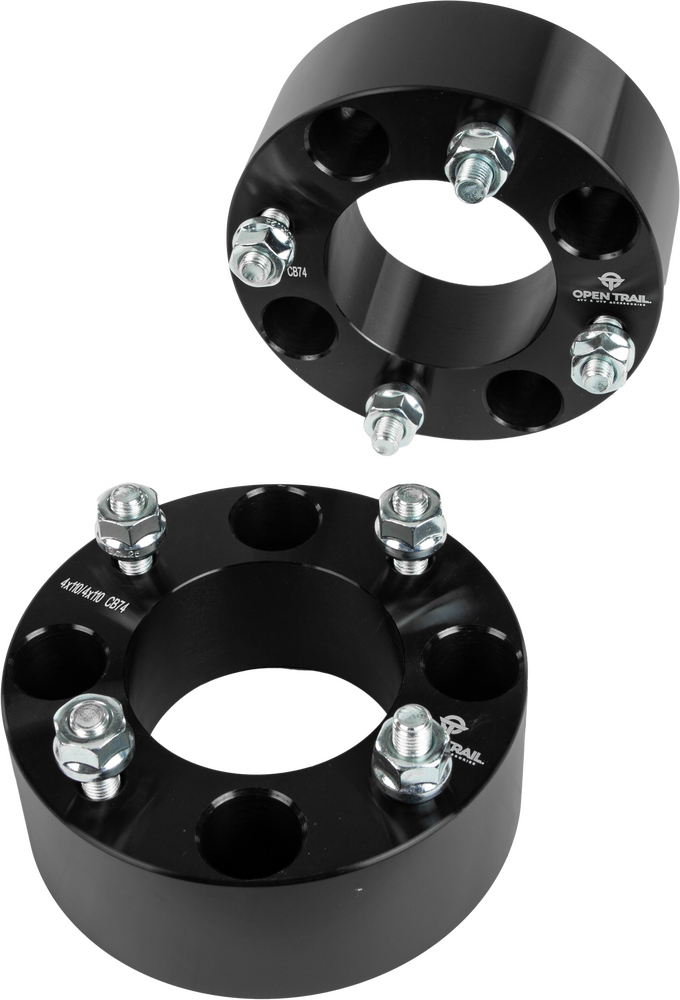 Open Trail 532-0122 AC-06658BK WHEEL SPACER 2" 4/110 STUD: 10MM X 1.25MM