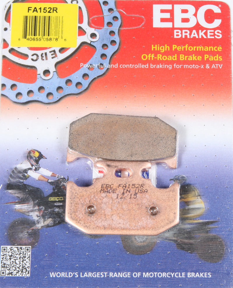 EBC Brake Pads - FA152R Kawasaki Dirt Bikes 1989-2006