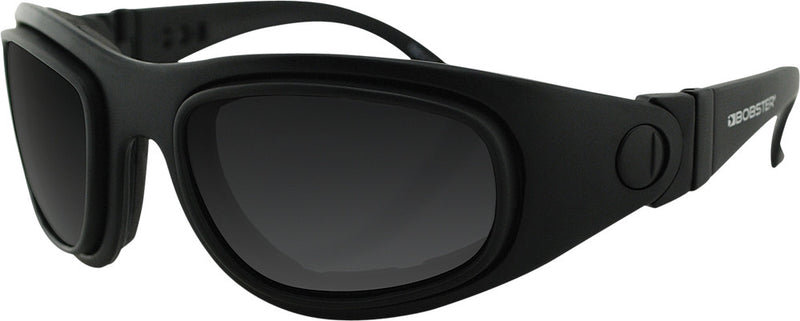 Bobster 26-4781 BSSA201AC SPORT & STREET II SUNGLASSES BLACK W/3 LENSES