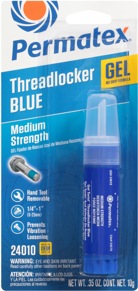 Permatex 59-9173 24010 THREADLOCKER BLUE GEL 10G