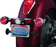 Kuryakyn 2269 Deep Dish Bezels With Red Lenses - User 1