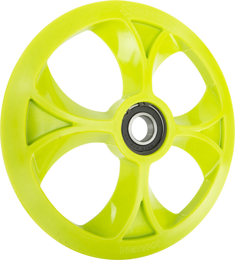 Slydog 53-1001 BOG100UNVSOLMAN VORTEX BOGIE WHEEL 10" GREEN ALPHA WHEEL A/C