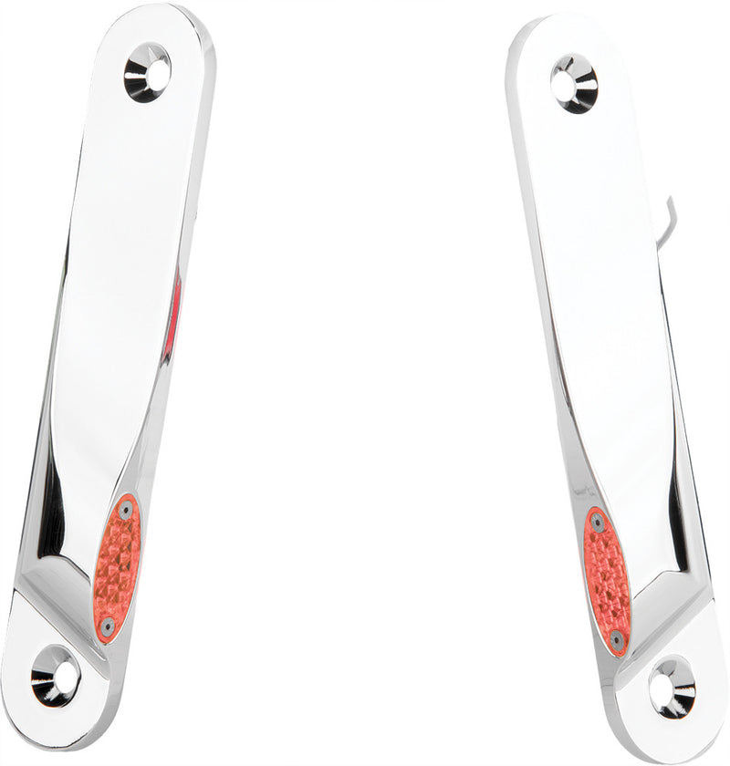 Pro One LED Front Signal Lights Flhx Flht W O Spotlights CHR - 909109 For Harley Street Glide 2006-2013