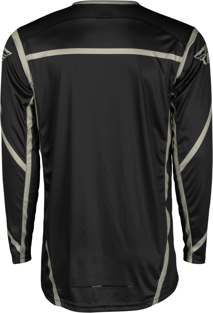Fly Racing 378-720M 378-720M LITE JERSEY BLACK/GREY MD
