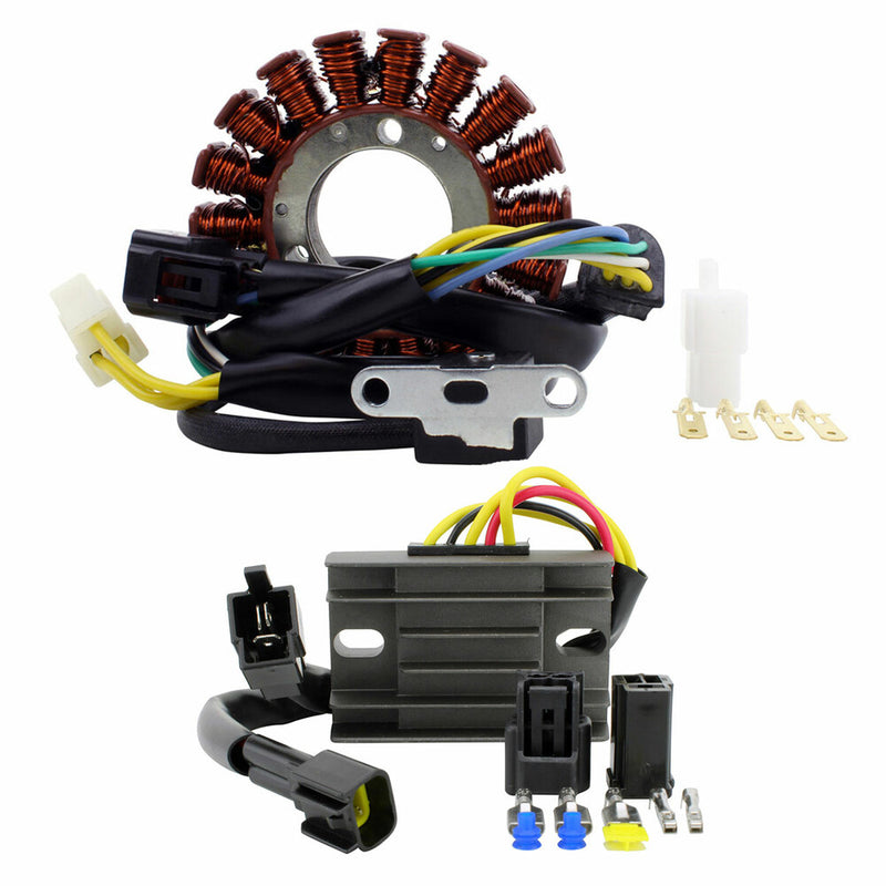 Rm Stator High Output Stator Kit +20% Stator+regulator+picup Coil - RM22956 For Suzuki 400 / 400E / 400S 2000-2016 | Kawasaki 400 / KLX400R 2003-2004