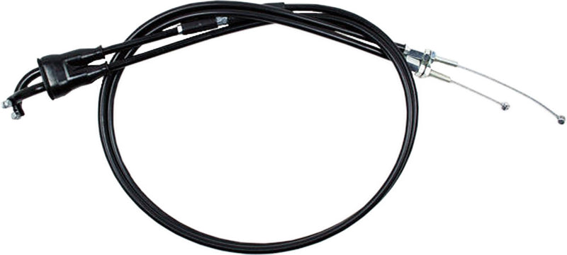 Motion Pro Black Vinyl Throttle Push-Pull Cable SET - 04-0196 For Kawasaki 400 / KLX400R 2003 | Suzuki 400 2000-2004