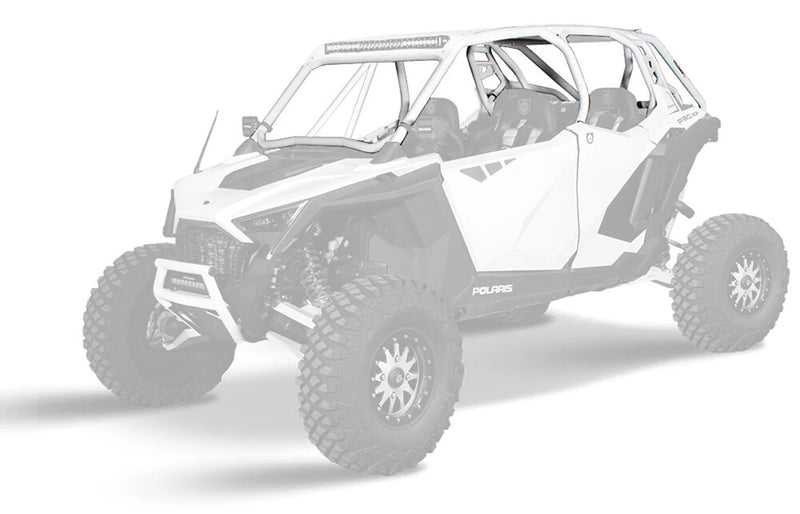 Pro Armor PRO XP Cage With V Intrusion White - P1910C050WH Polaris RZR 2020-2022