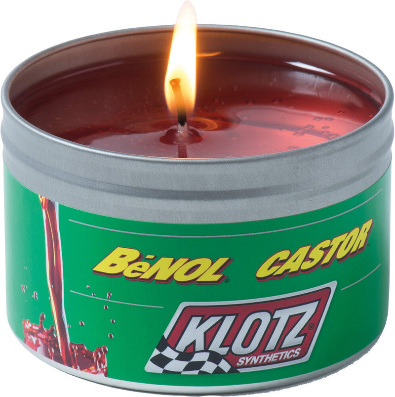 Klotz Oil 842-0151 KL-756 2-STROKE SMELLING CANDLE BENOL CASTOR CANDLE