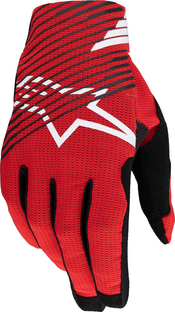 Alpinestars 482-00027L 3560325-3010-L RADAR PRO GLOVES BRIGHT RED LG