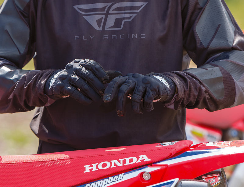 Fly Racing 370-67007 370-67007 PATROL XC LITE GLOVES BLACK SZ 07