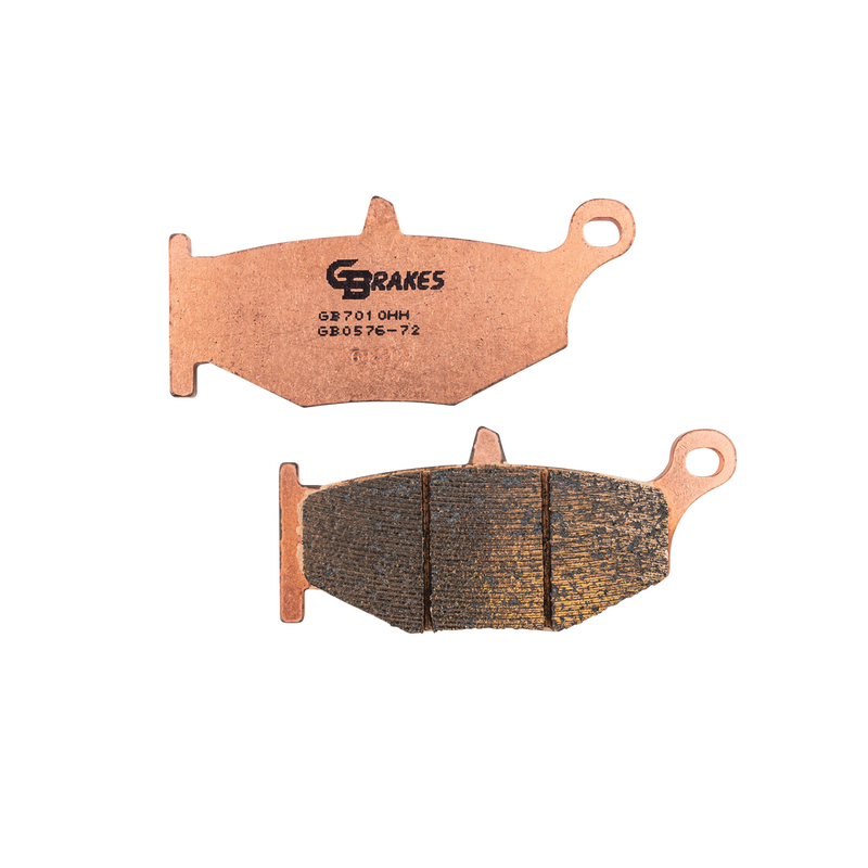 Gbrakes 17-57672 GB0576-72 BRAKE PADS SINTERED