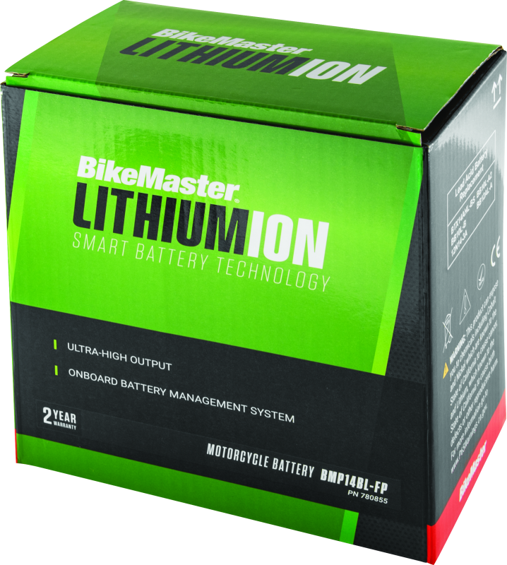 BikeMaster 780855 Lithium Ion 2.0 Battery - BMP14BL-FP - User 1