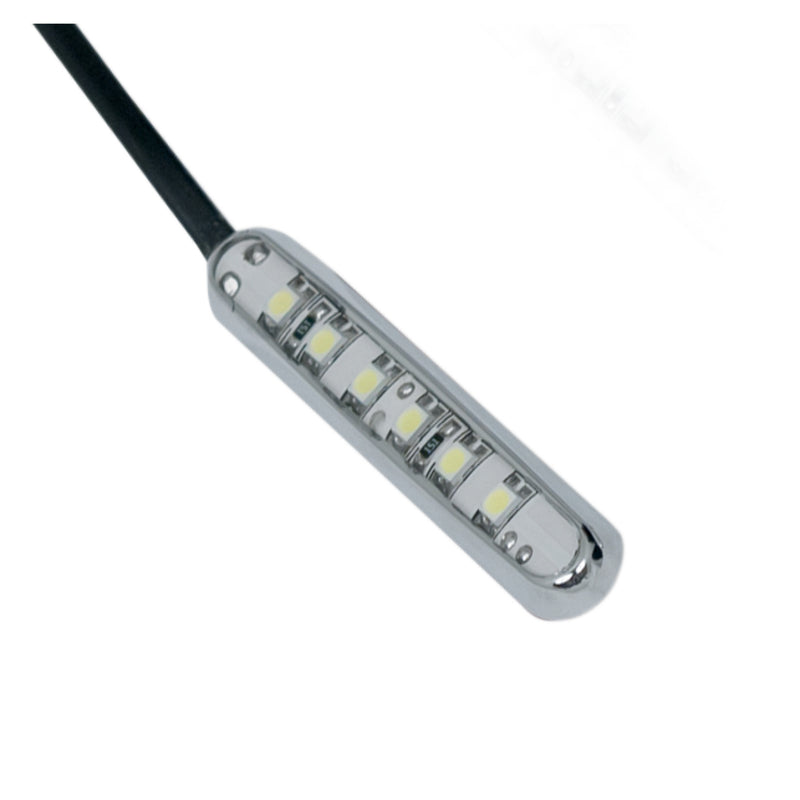 CUSTOM DYNAMICS 2040-1047 MS6AMBERC Magic Spots Magic Spot - Amber - Chrome