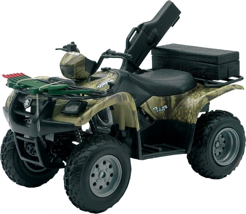 New Ray Toys Replica 1:12 ATV Suzuki Vinson 500 Green Camo - 42903A