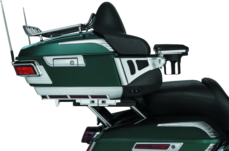 Kuryakyn 8731 Quick Adjust Tour-pak Relocator 14-Up Touring Chrome - User 1