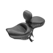 Mustang Motorcycle 79237 Mustang 00-08 Honda VT1100 Sabre,97-08 Spirit,87-97 Shadow Wide Touring 1PC Seat W/studs - Black - User 1