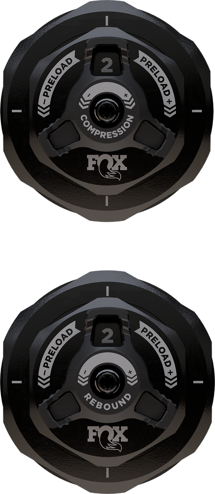 Fox Dual ADJ 49MM Cartridge Kit ` NON Inverted - 890-27-010 For Harley Touring 2014-2026