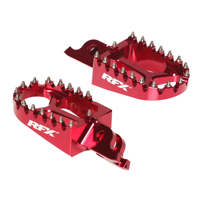Rfx 739-0566 FXFR 50500 99RD FOOTPEGS RED KTM/HUSQ/GAS