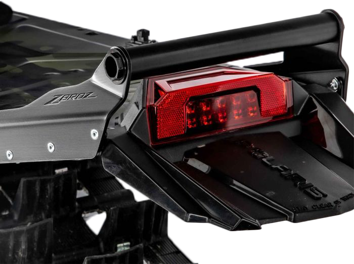 Zbroz Rear Bumper Black Matryx Slash 155" - K40-0621550-01 Polaris RMK / RMK 850 2022-2023