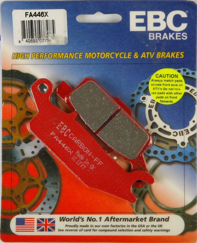 Ebc Brake Pads - FA446X Yamaha Grizzly 2007-2015