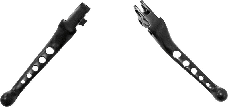 Harddrive 053525 2-Slot Lever SET Chrome BIG Twin For Harley Motorcycles 2007-2017