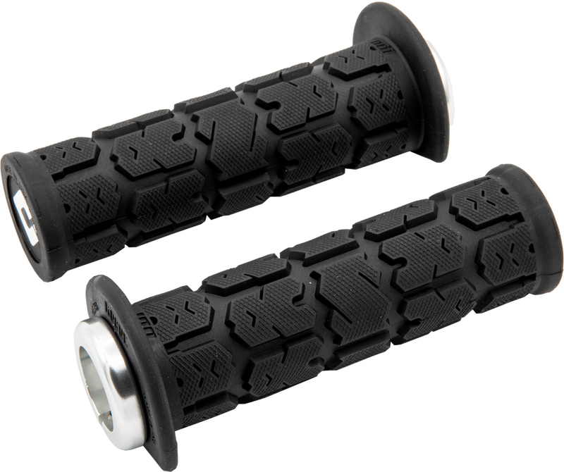 Odi 206-2232 J33RGB-S ATV/PWC ROGUE LOCKON GRIP 125MM BLACK/SILVER