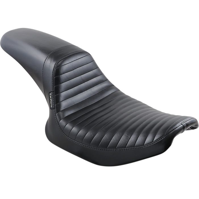 LE PERA 0805-0114 L-541PT Daytona Sport Seat - Pleated - Black - FXR '82-'00