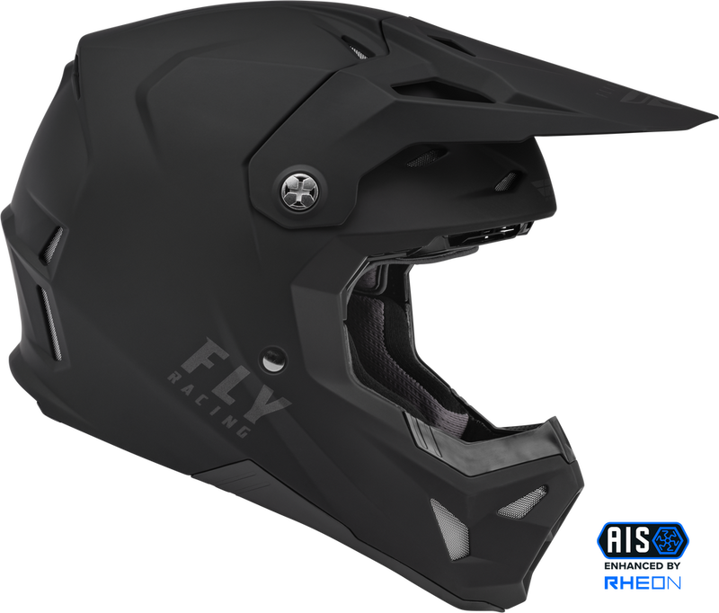 Fly Racing 73-0025YL 73-0025YL YOUTH FORMULA CP SOLID HELMET MATTE BLACK YL